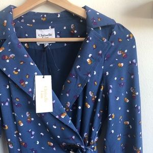 Chriselle Lim Long Sleeve Floral Dress - Size XS